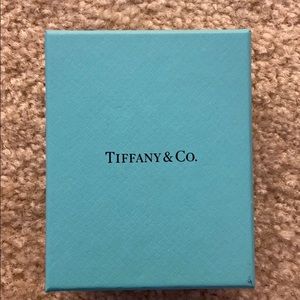 Tiffany & Co jewelry box with pouch